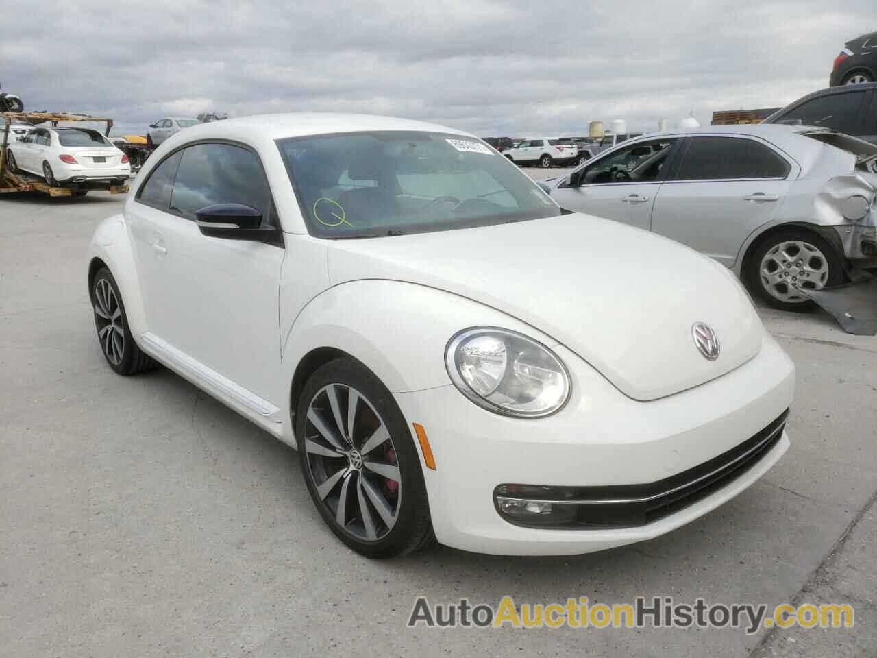 2012 VOLKSWAGEN BEETLE TURBO, 3VWVA7AT9CM603323