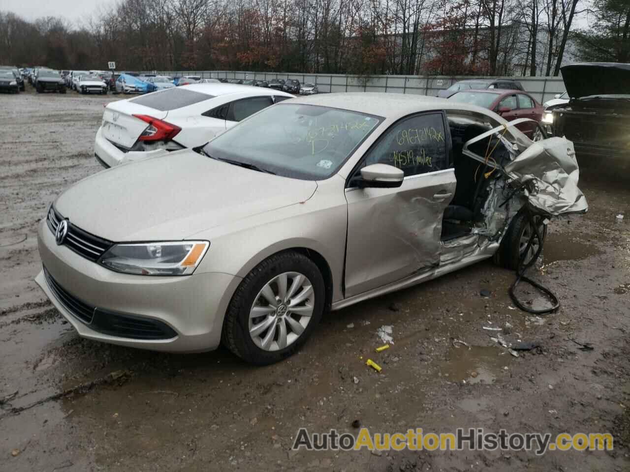 2013 VOLKSWAGEN JETTA SE, 3VWDX7AJ0DM310324