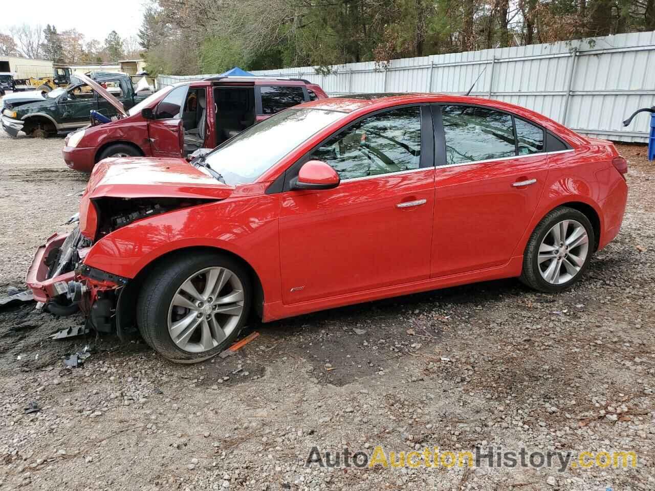 2014 CHEVROLET CRUZE LTZ, 1G1PG5SB1E7394220