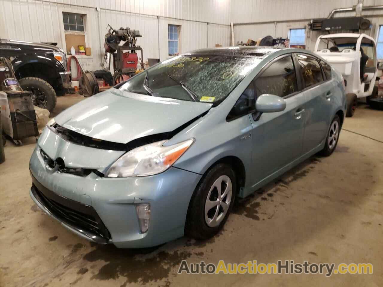 2012 TOYOTA PRIUS, JTDKN3DU9C1556749