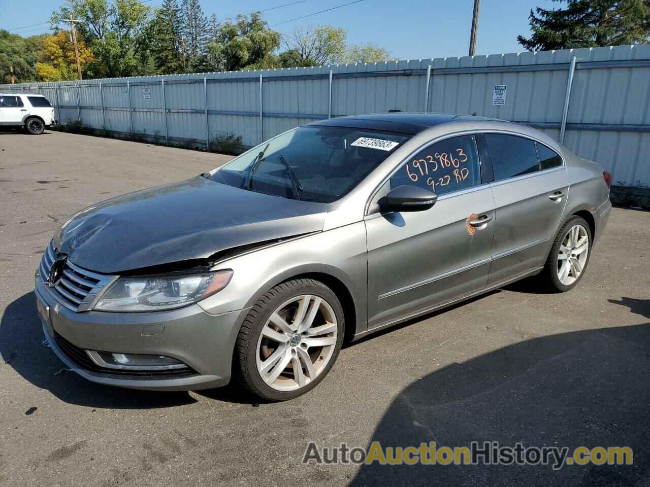 2013 VOLKSWAGEN CC LUXURY, WVWRN7AN9DE522291