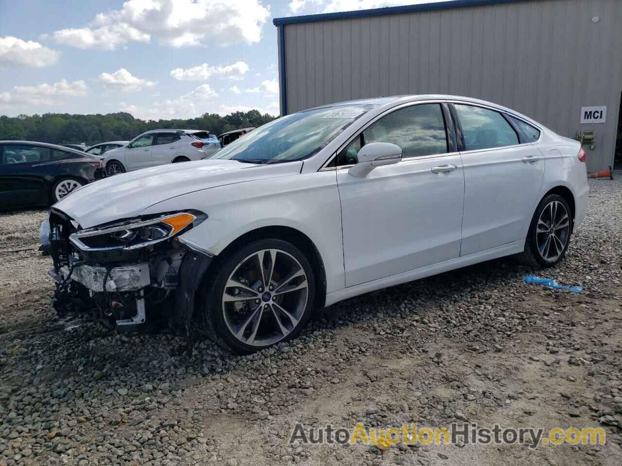 2020 FORD FUSION TITANIUM, 3FA6P0D98LR174116