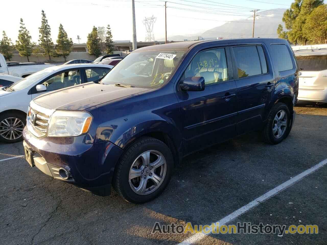 2013 HONDA PILOT EXLN, 5FNYF3H76DB042572