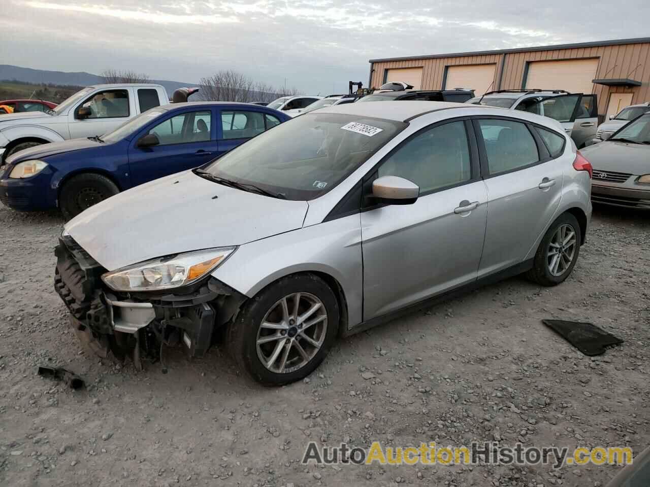 2018 FORD FOCUS SE, 1FADP3K25JL288424