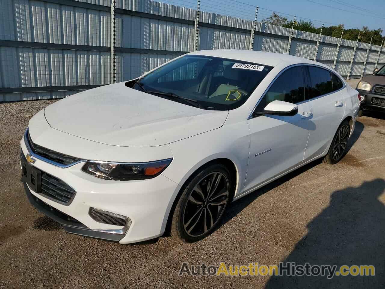 2017 CHEVROLET MALIBU LT, 1G1ZE5ST4HF155147