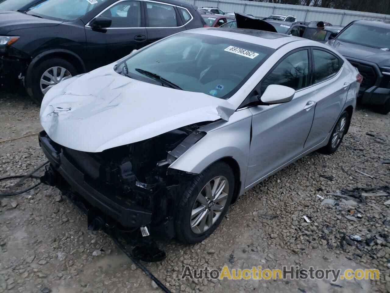 2015 HYUNDAI ELANTRA SE, 5NPDH4AE8FH627780