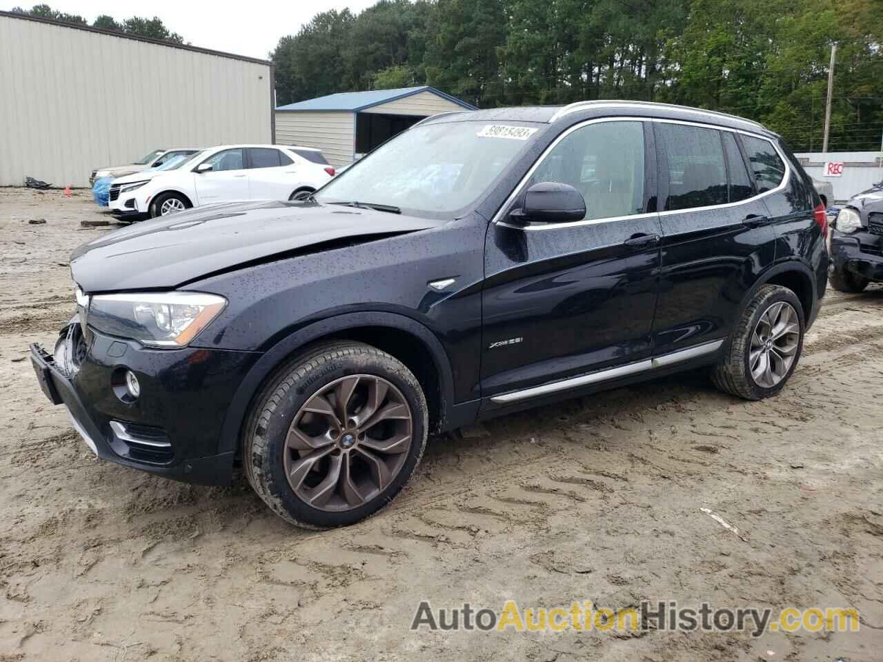 2016 BMW X3 XDRIVE28I, 5UXWX9C50G0D92488