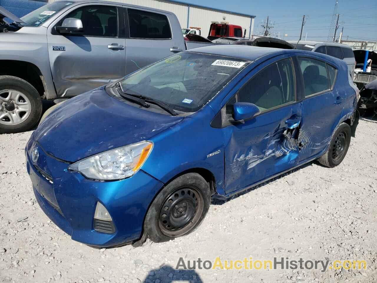 2013 TOYOTA PRIUS, JTDKDTB34D1534382