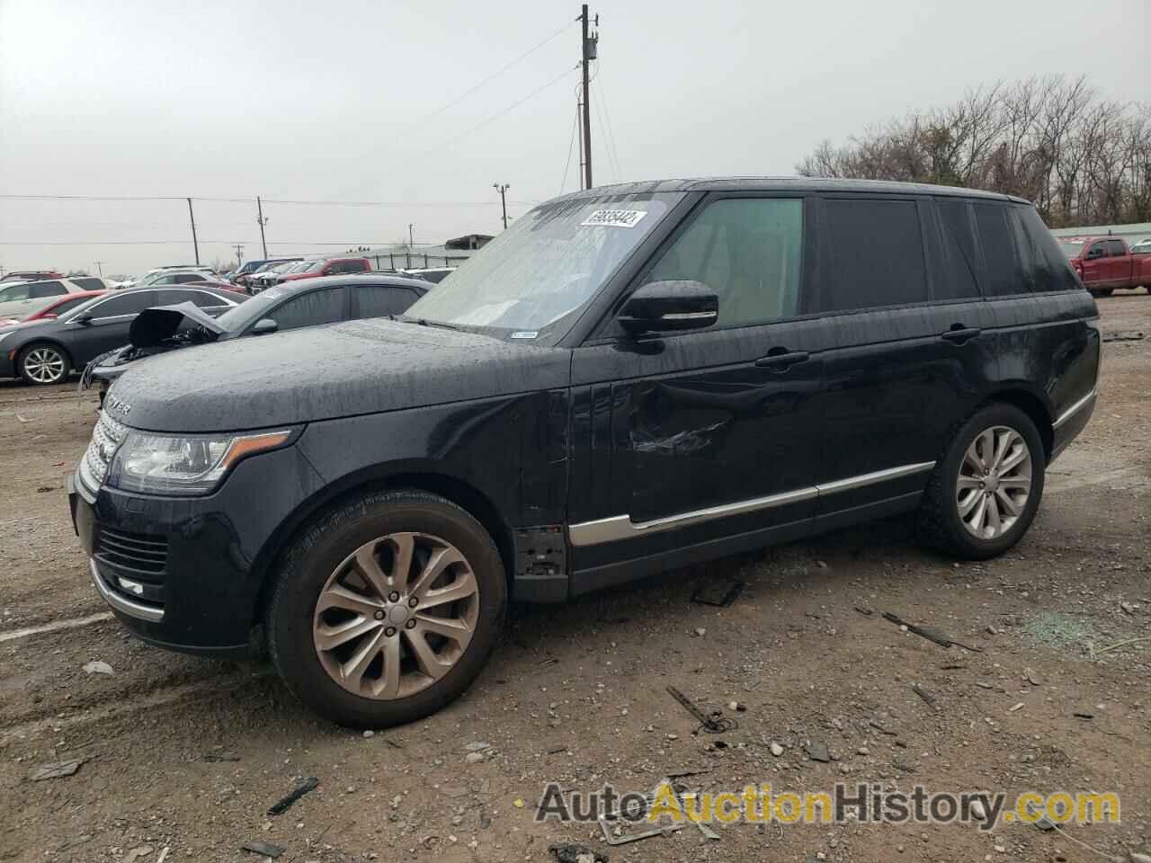 2016 LAND ROVER RANGEROVER HSE, SALGS2PF7GA315230