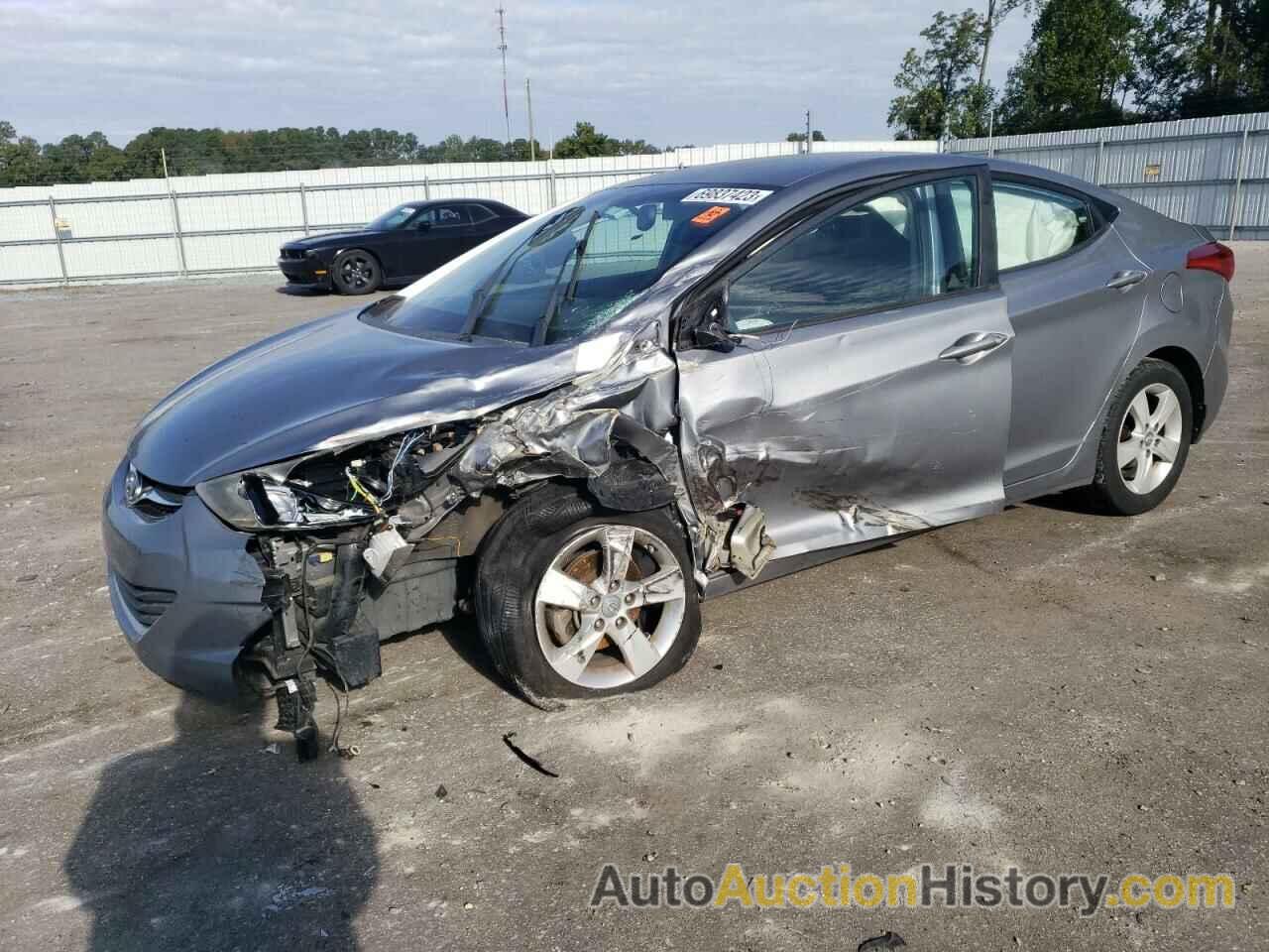 2013 HYUNDAI ELANTRA GLS, KMHDH4AE7DU737492