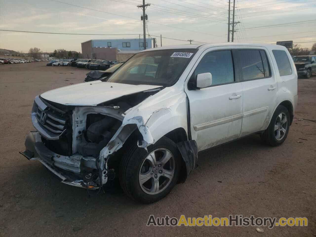 2014 HONDA PILOT EXL, 5FNYF4H5XEB032052