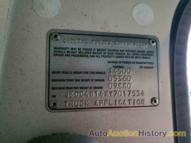 ISUZU All Models W45042, J8DC4B14XY7017534