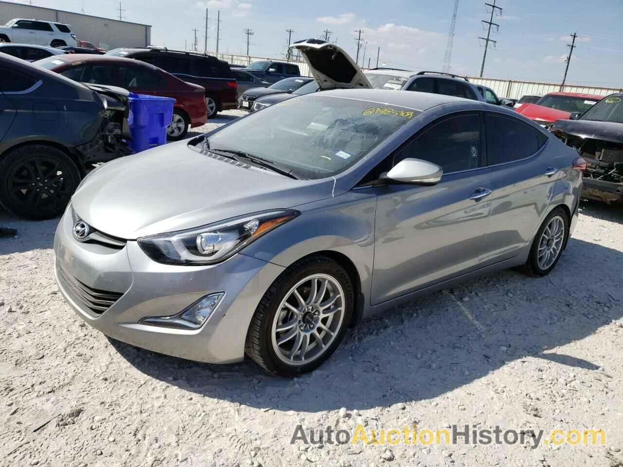 2016 HYUNDAI ELANTRA SE, 5NPDH4AE3GH689881