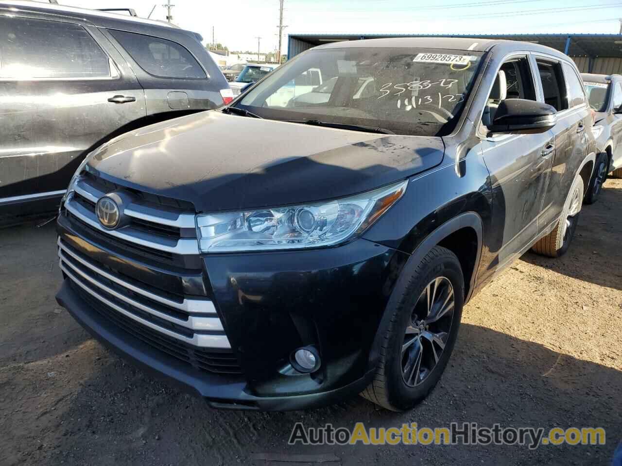 2018 TOYOTA HIGHLANDER LE, 5TDZZRFH5JS244627