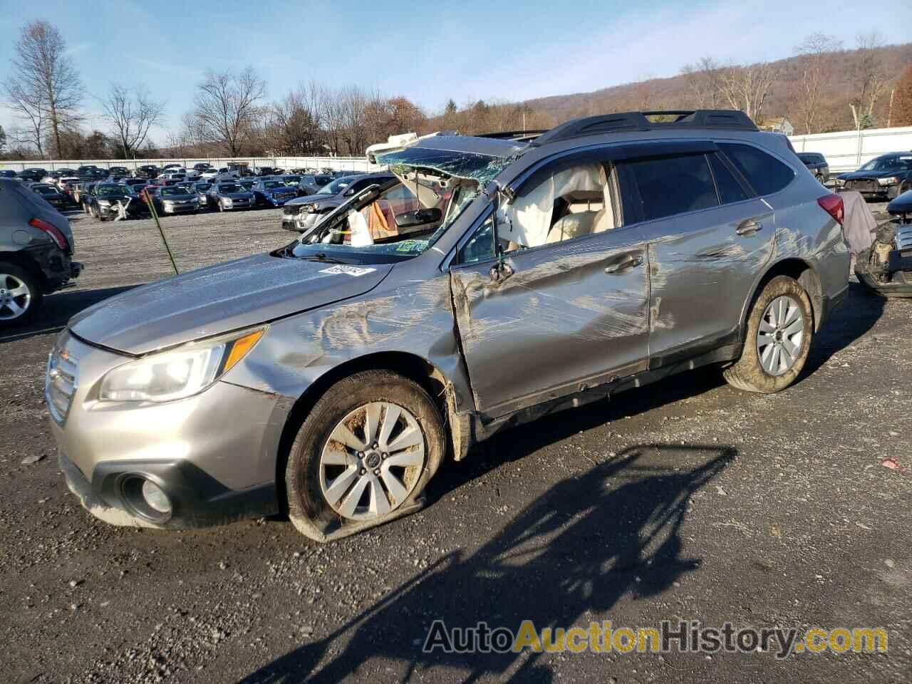 2016 SUBARU OUTBACK 2.5I PREMIUM, 4S4BSAHC2G3304801