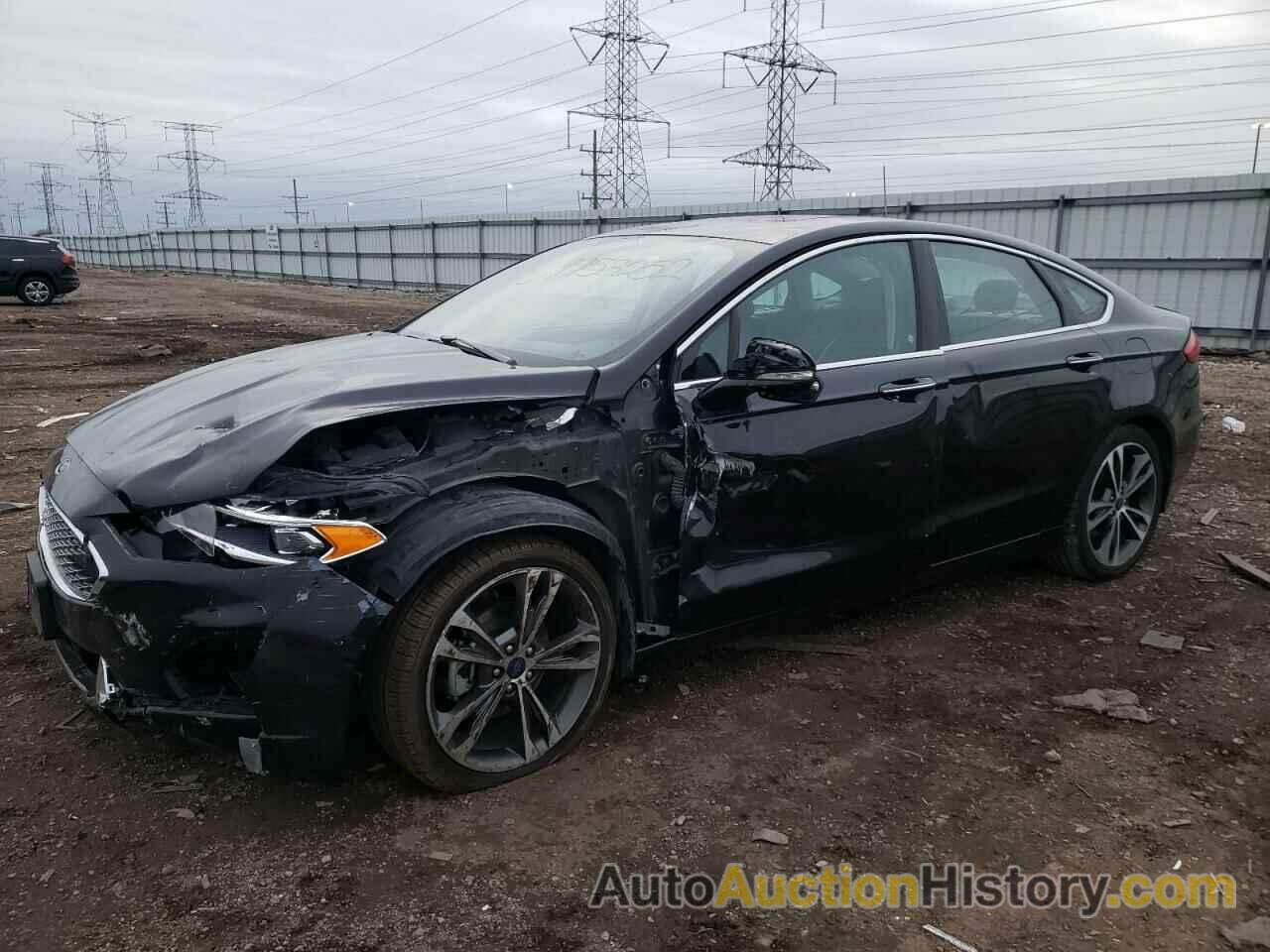 2019 FORD FUSION TITANIUM, 3FA6P0D96KR106718