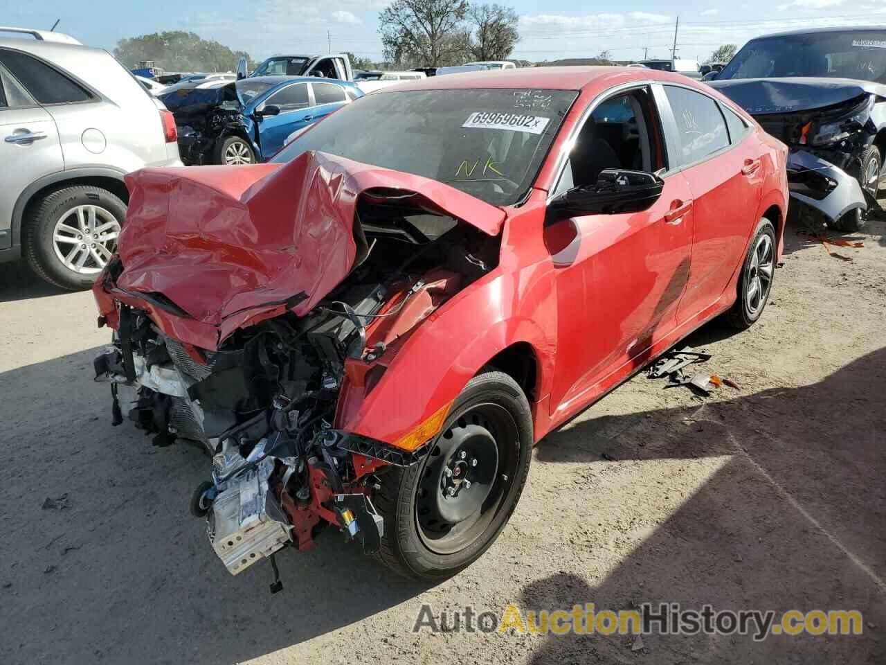 2020 HONDA CIVIC LX, 2HGFC2F68LH558060