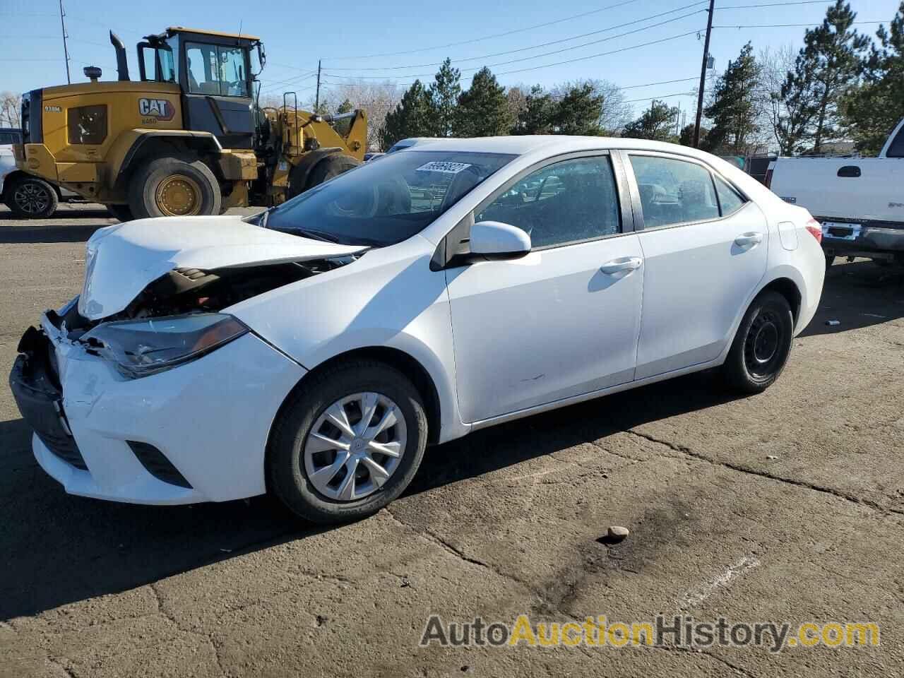 2016 TOYOTA COROLLA L, 5YFBURHE5GP495264