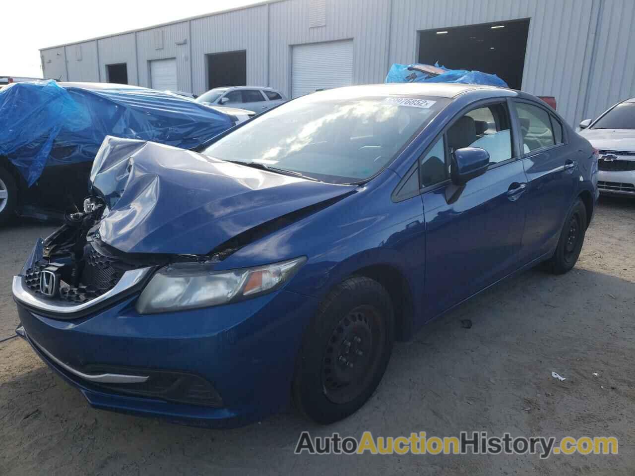 2014 HONDA CIVIC LX, 19XFB2F5XEE086239