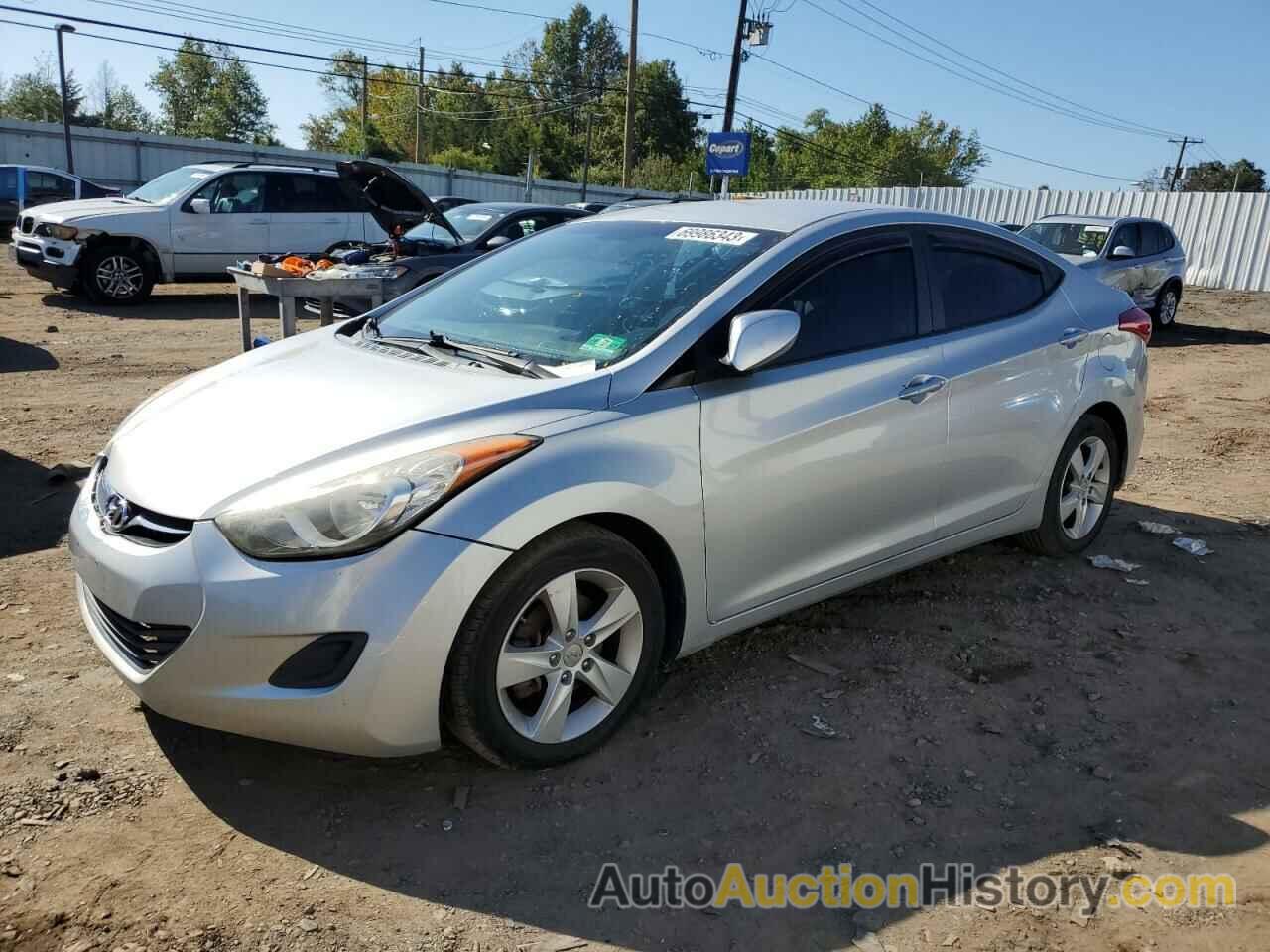 2013 HYUNDAI ELANTRA GLS, 5NPDH4AE2DH389244