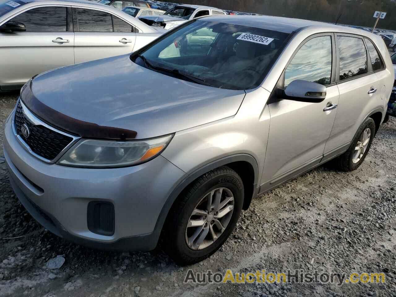 2014 KIA SORENTO LX, 5XYKT3A63EG507464