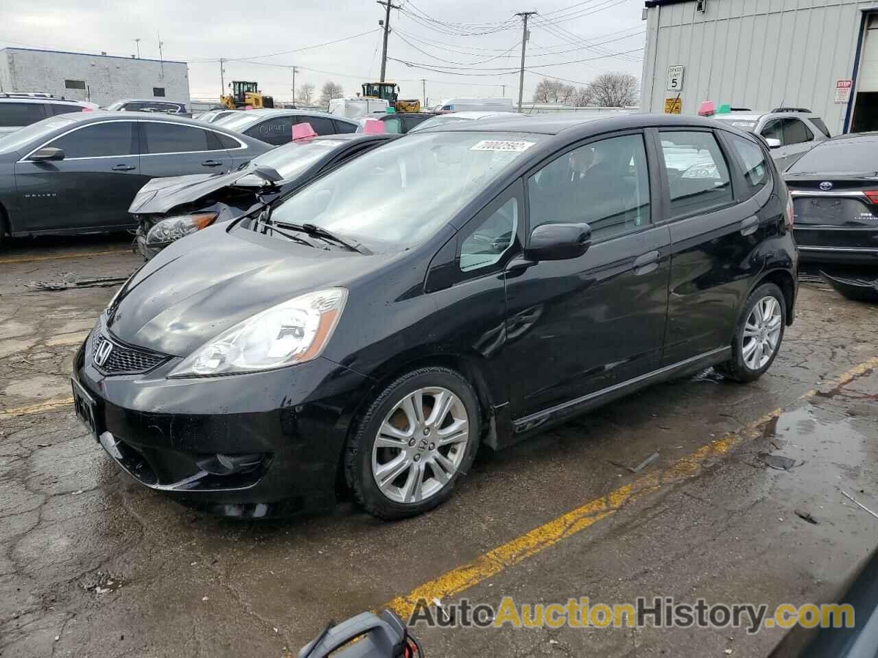 2011 HONDA FIT SPORT, JHMGE8H51BS006667