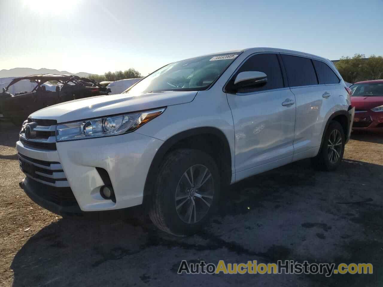 2017 TOYOTA HIGHLANDER LE, 5TDZZRFH6HS191544