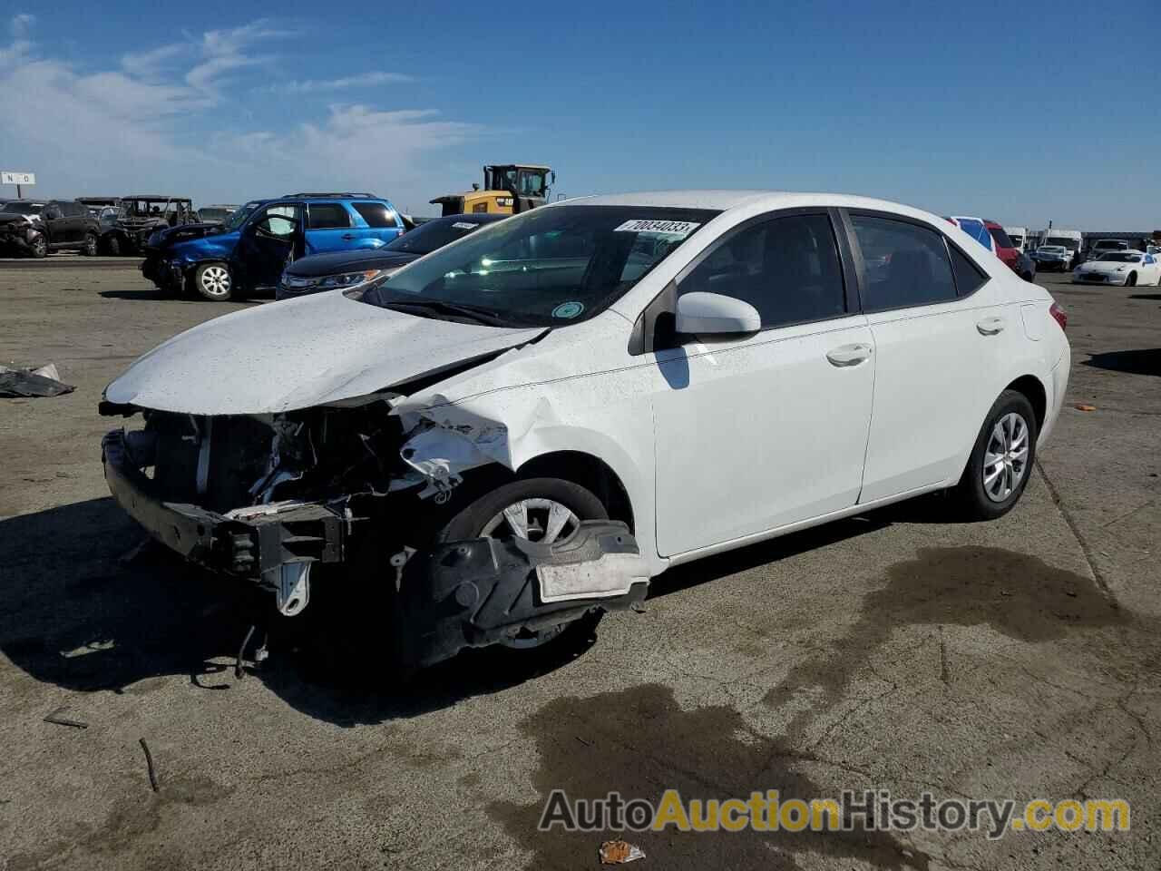 TOYOTA COROLLA L, 2T1BURHE3KC204222