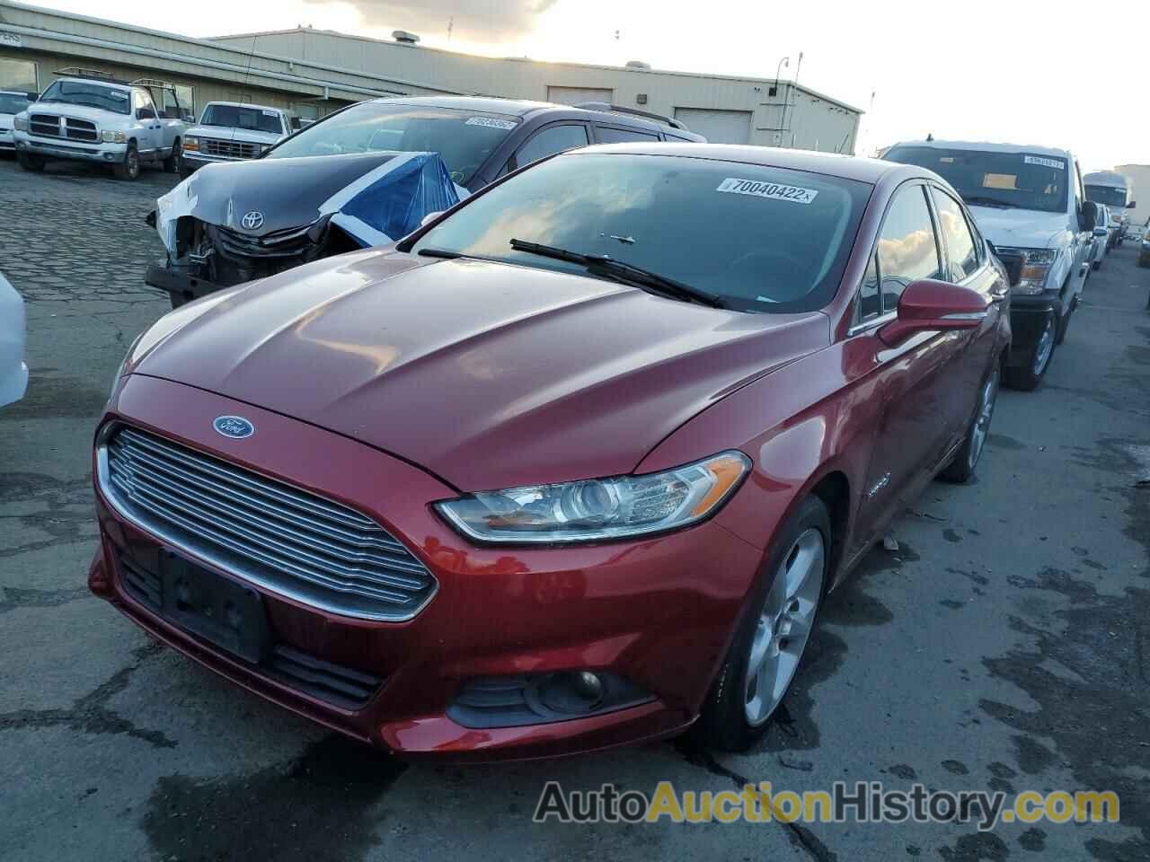 2013 FORD FUSION SE HYBRID, 3FA6P0LU0DR209352