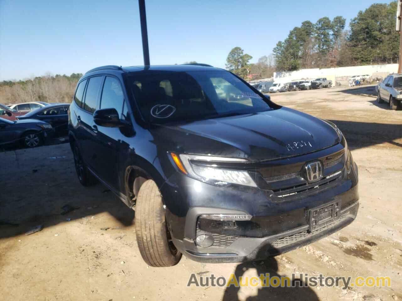 2022 HONDA PILOT BLACK, 5FNYF6H77NB003749