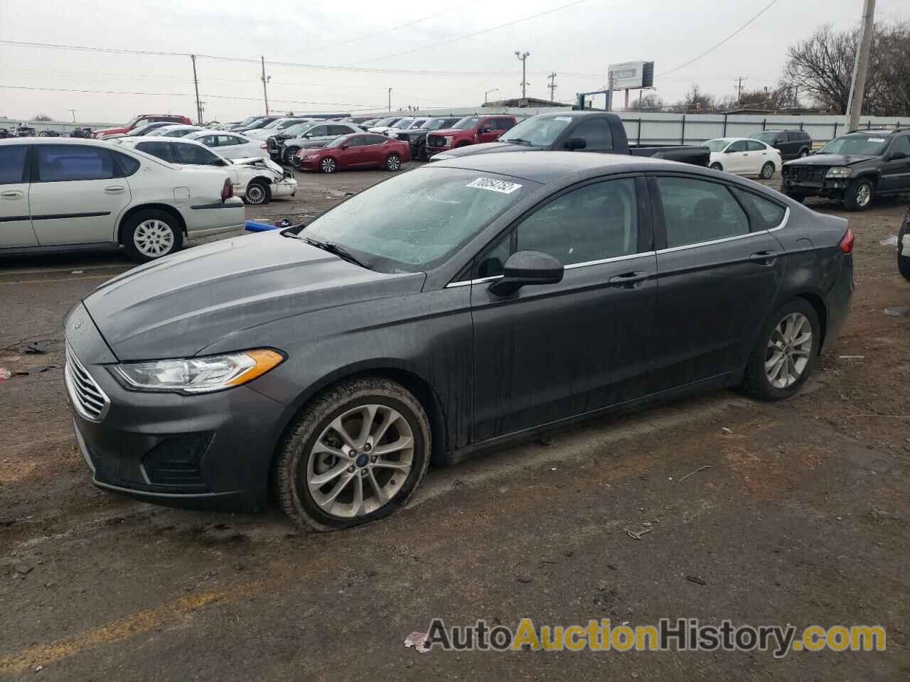 2019 FORD FUSION SE, 3FA6P0HD4KR186292