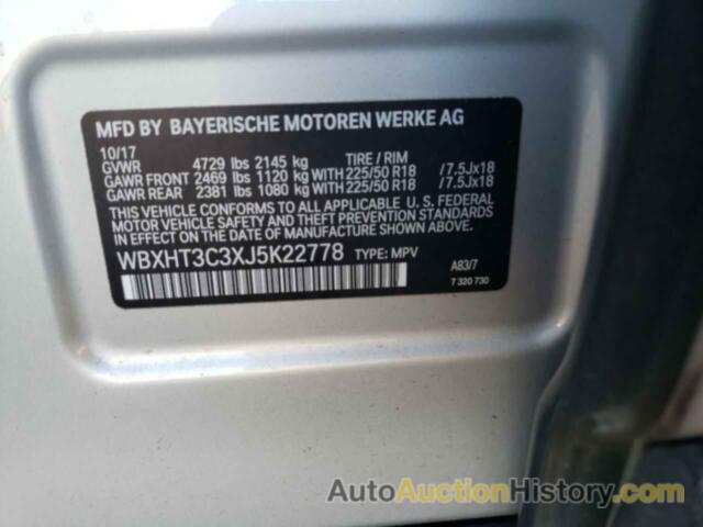 BMW X1 XDRIVE28I, WBXHT3C3XJ5K22778