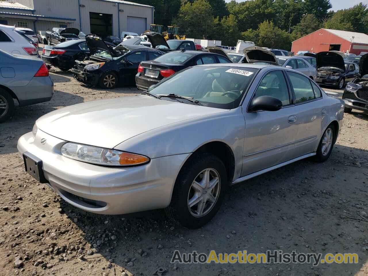 2004 OLDSMOBILE ALERO GL, 1G3NL52F34C232219