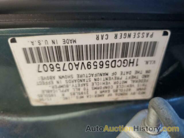 HONDA ACCORD EX, 1HGCD5659VA075607