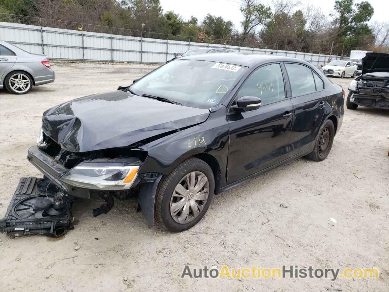 2014 VOLKSWAGEN JETTA SE, 3VWD07AJXEM380869