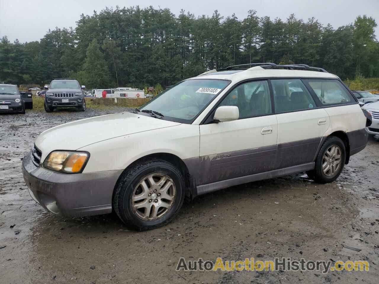 2002 SUBARU LEGACY OUTBACK LIMITED, 4S3BH686527666178