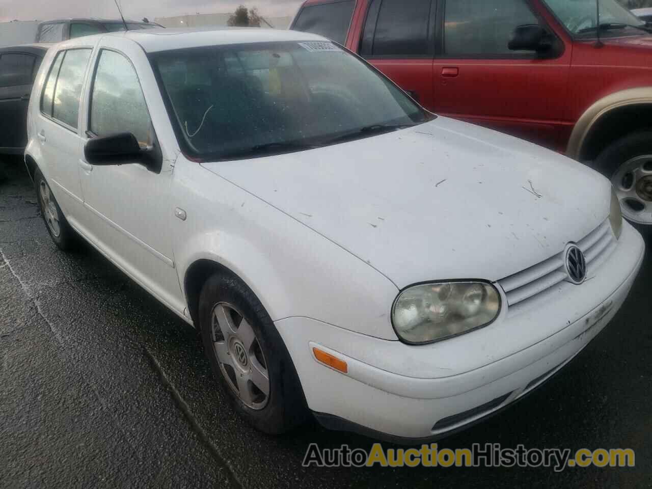 2001 VOLKSWAGEN GOLF GLS, 9BWGD21J214005819