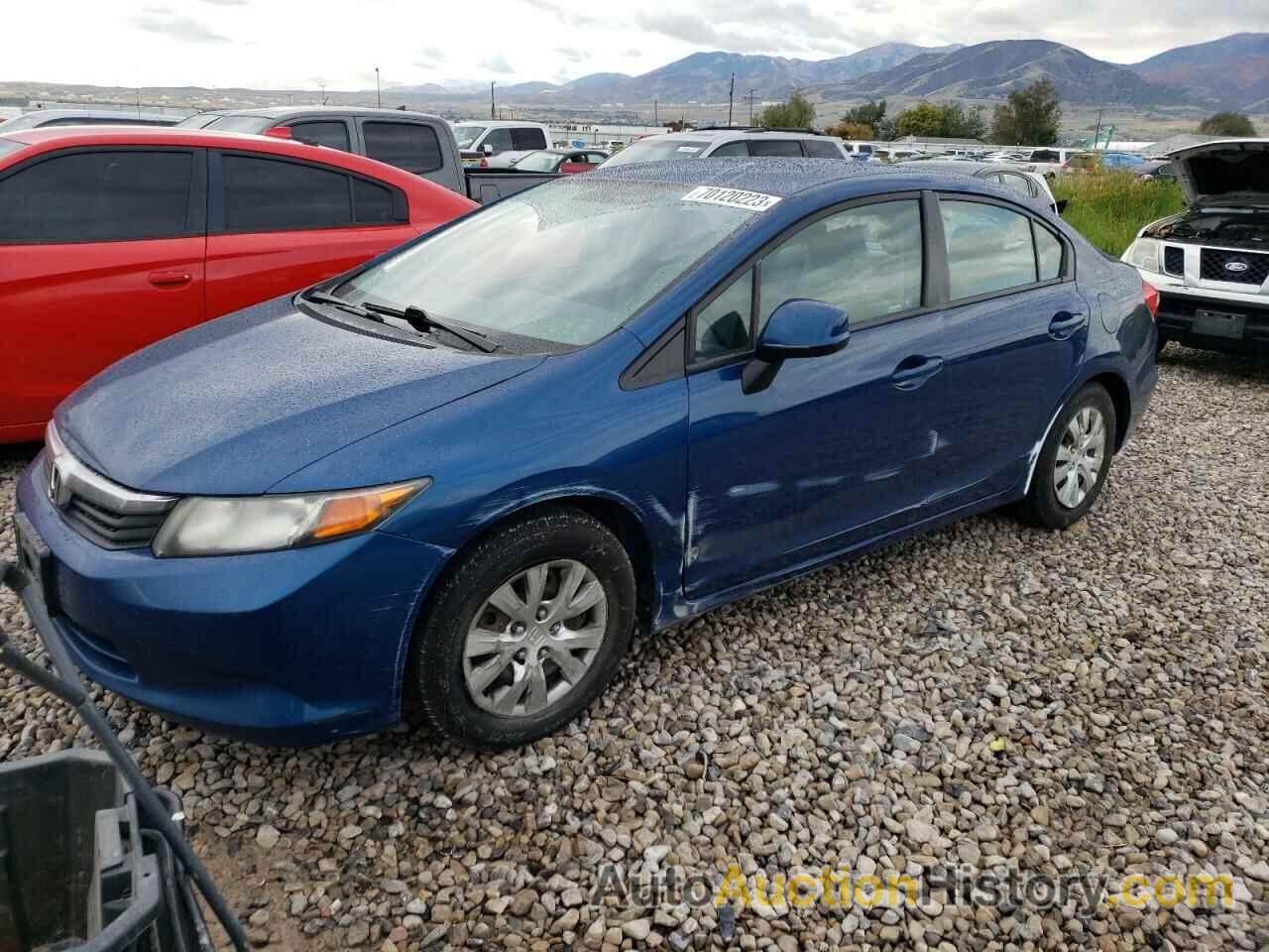 2012 HONDA CIVIC LX, 2HGFB2F5XCH570186