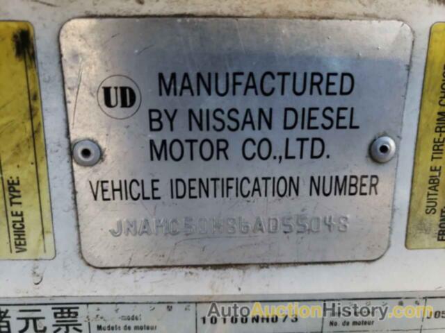 NISSAN DIESEL UD1800 CS CS, JNAMC50H86AD55048