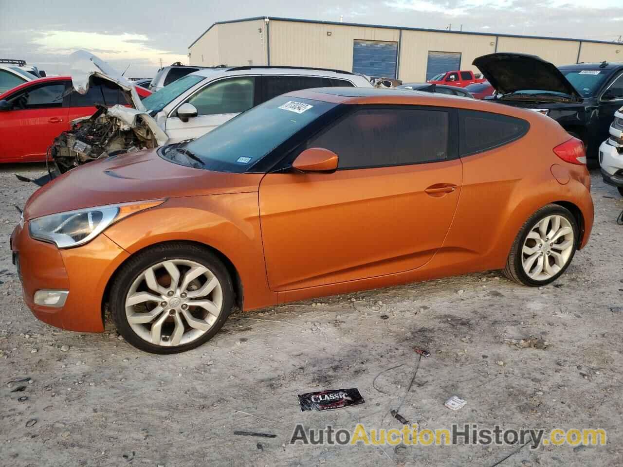 2012 HYUNDAI VELOSTER, KMHTC6ADXCU077654