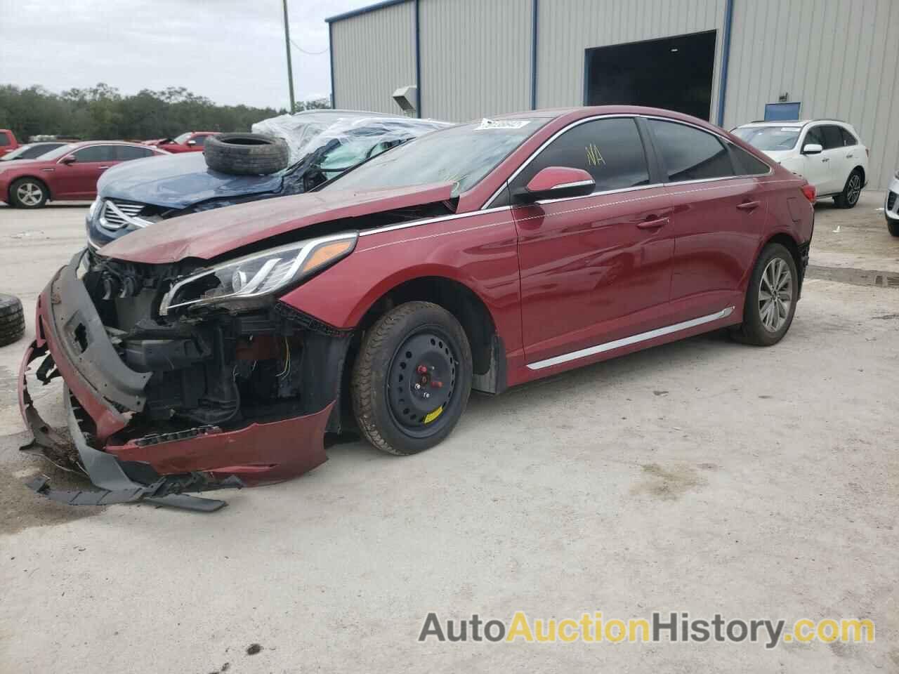 2016 HYUNDAI SONATA SPORT, 5NPE34AF3GH410005