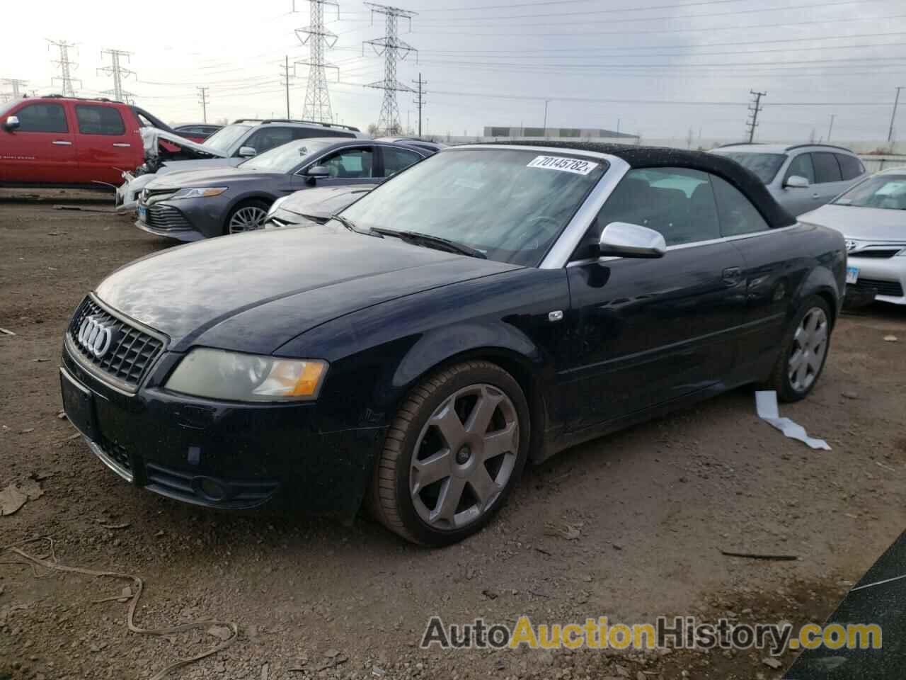 2004 AUDI S4/RS4 QUATTRO CABRIOLET, WUARL48H94K900473