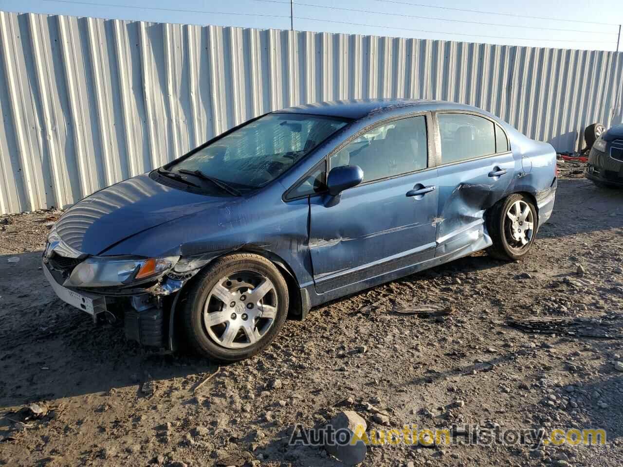 2011 HONDA CIVIC LX, 19XFA1F54BE043556