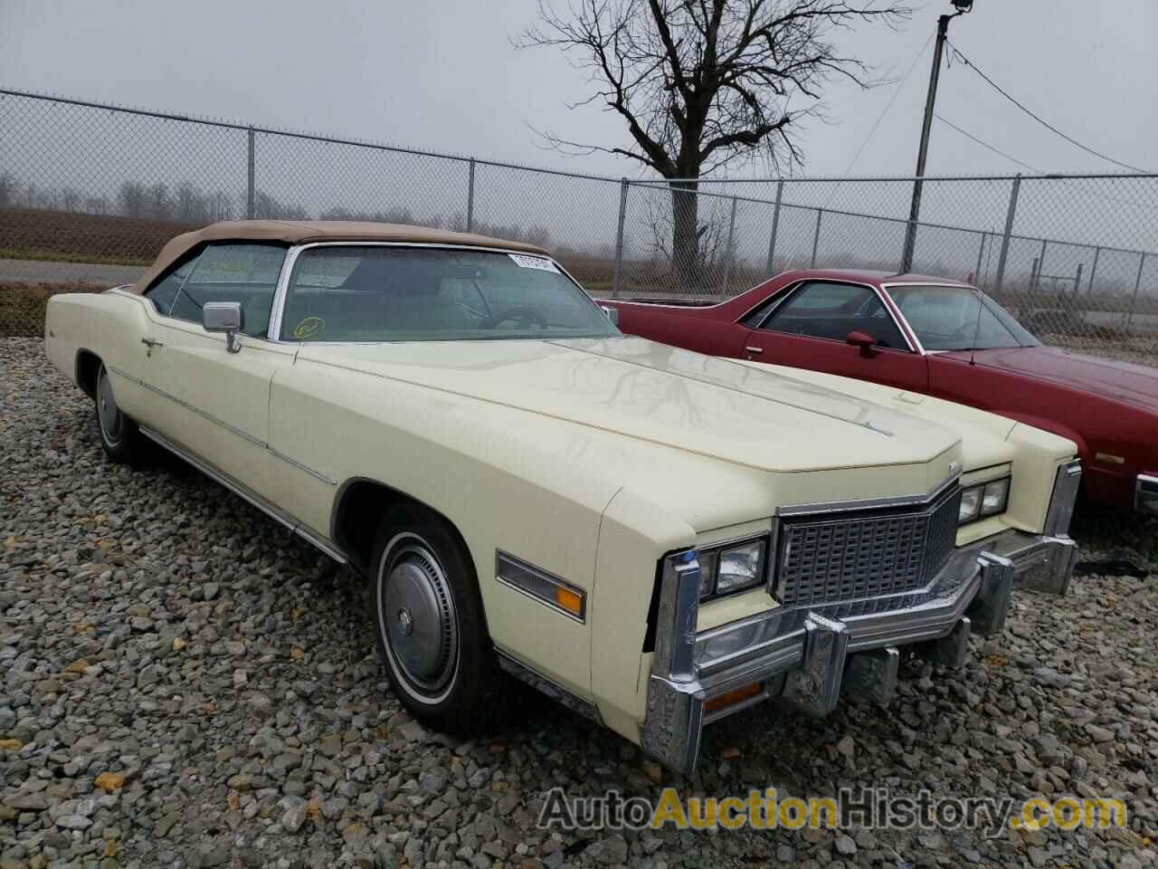 1976 CADILLAC ELDORADO, 6L67S6Q257366