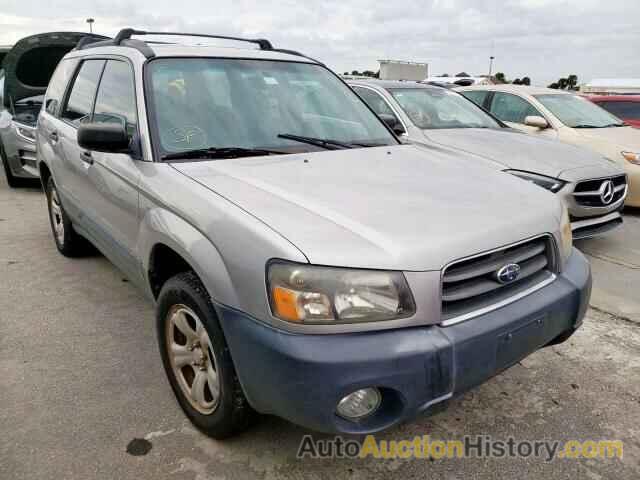 2005 SUBARU FORESTER 2.5X, JF1SG636X5H734957