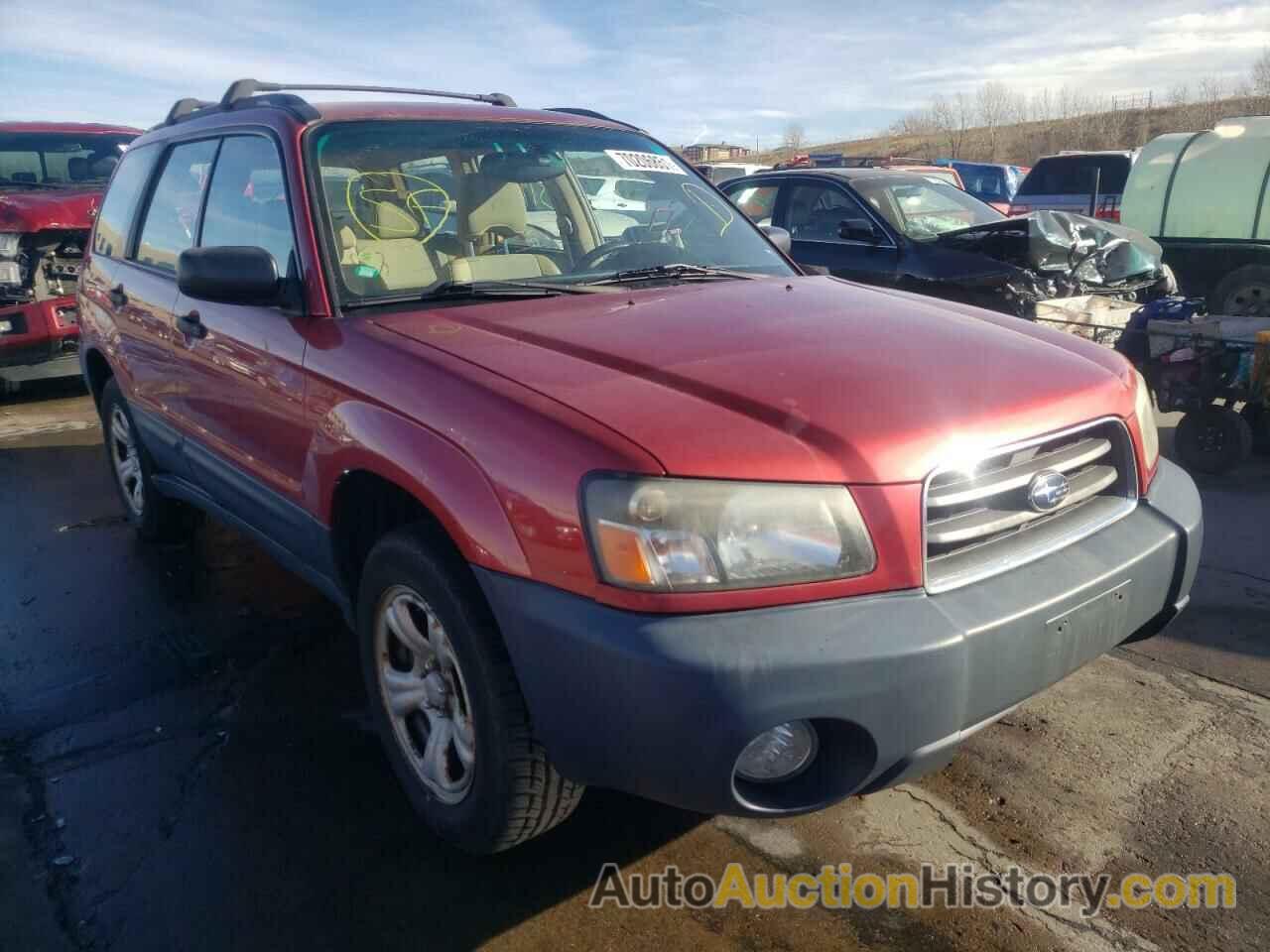 2005 SUBARU FORESTER 2.5X, JF1SG63675H737430