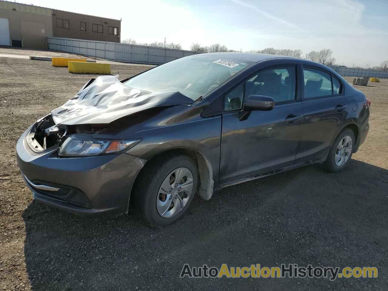 2014 HONDA CIVIC LX, 19XFB2F52EE054398