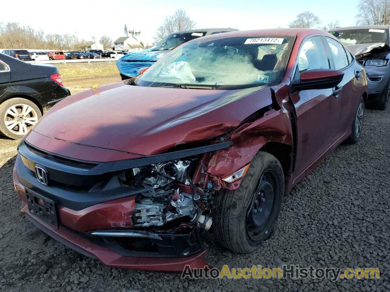 2020 HONDA CIVIC LX, 2HGFC2F69LH557242