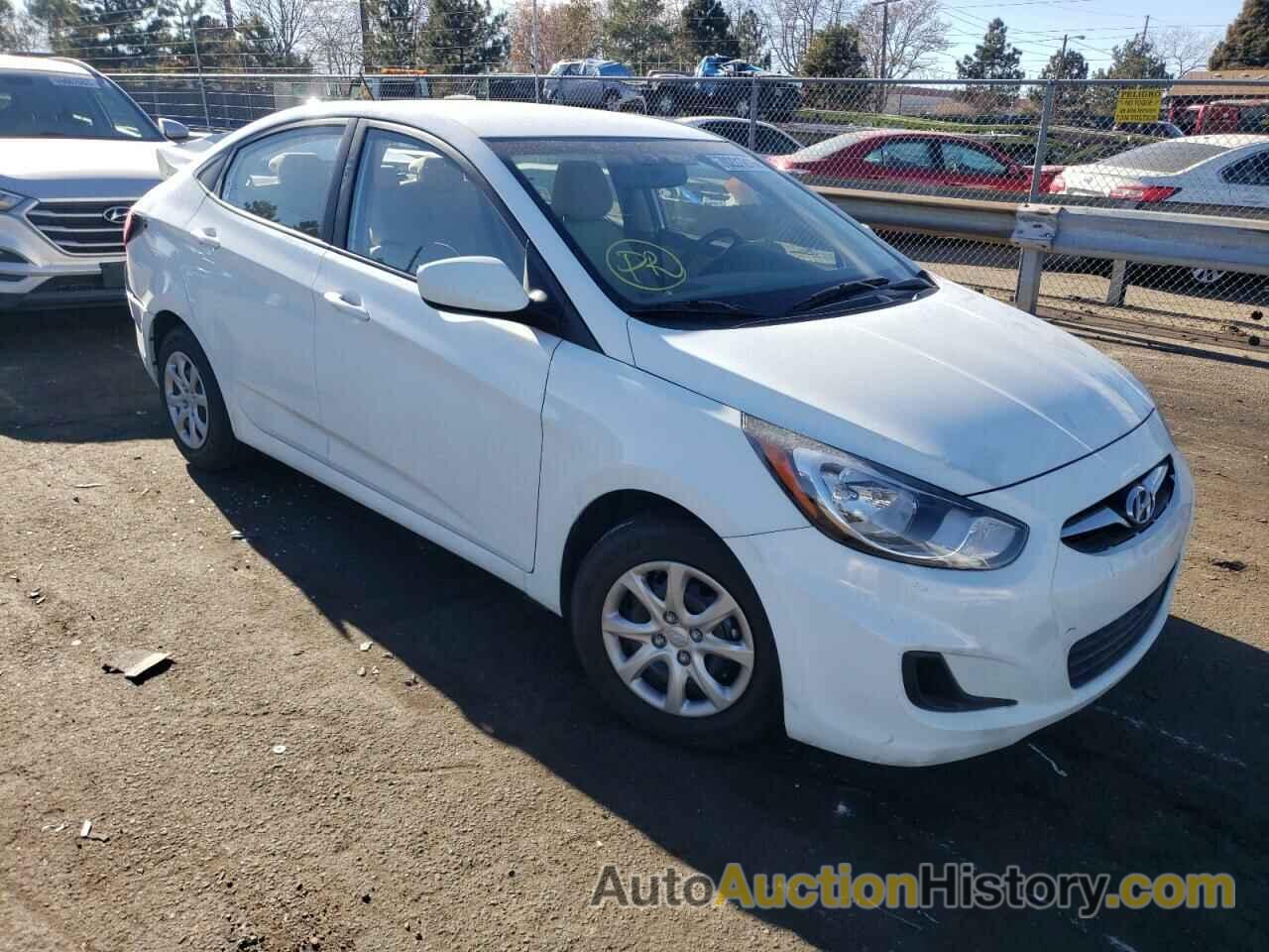 2013 HYUNDAI ACCENT GLS, KMHCT4AE4DU412390