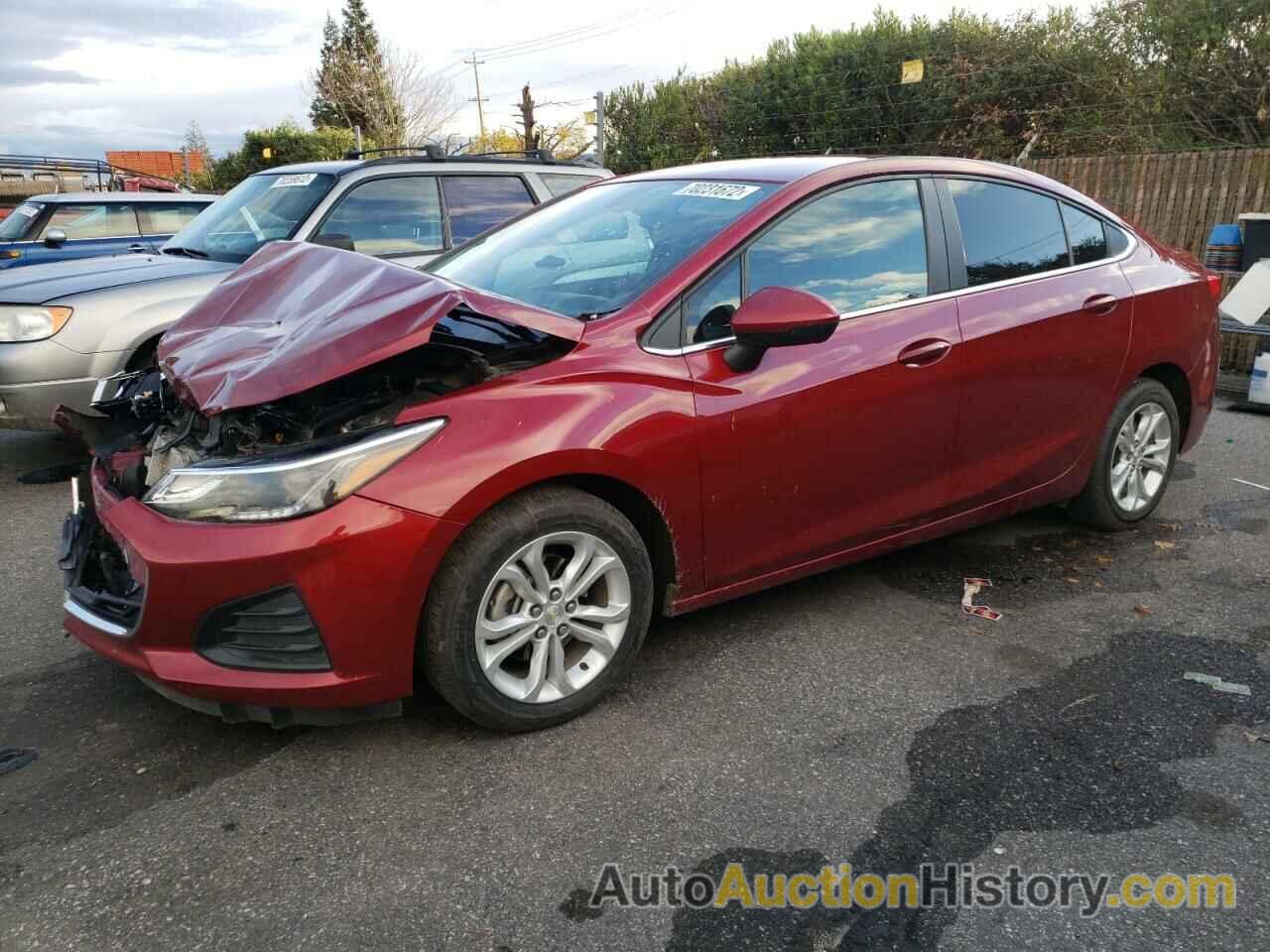 2019 CHEVROLET CRUZE LT, 1G1BE5SM0K7140270